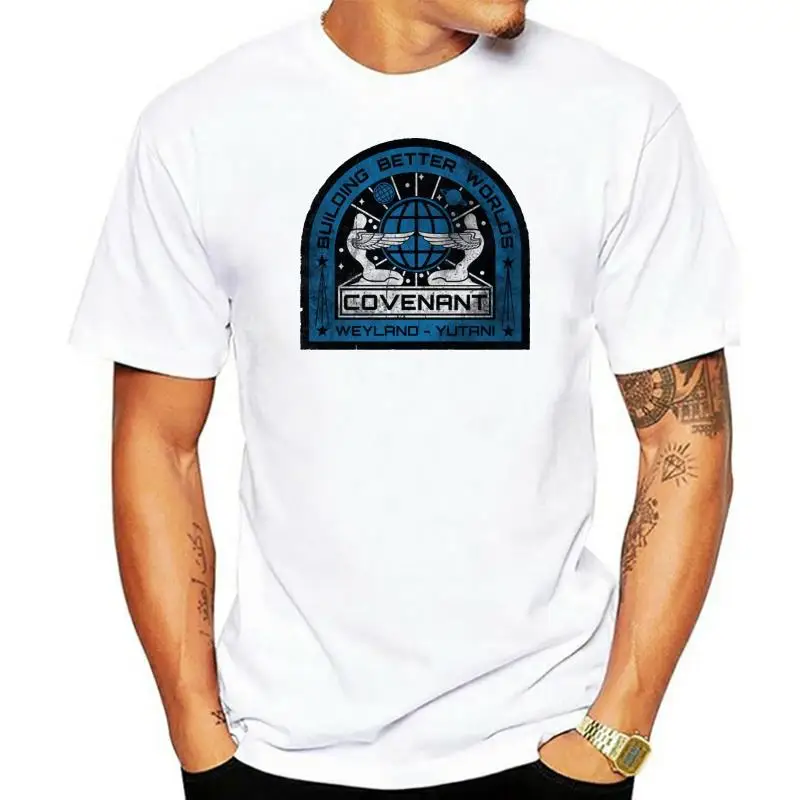 

Uscss Covenant Patch T-Shirt Ripley Prometheus Nostromo Weyland Alien Ship Custom Printed Tee Shirt