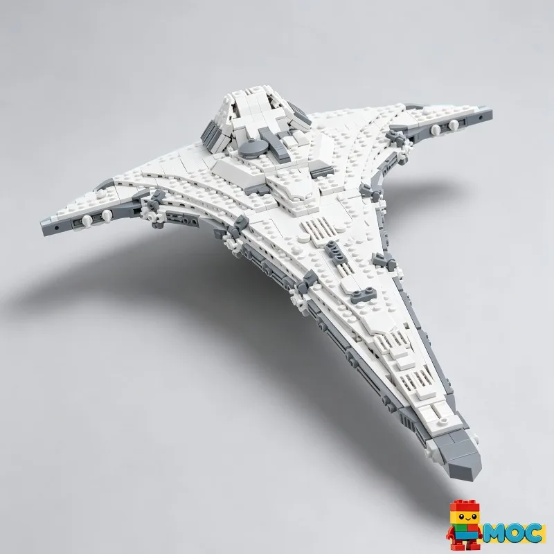 Фото Конструктор MOC «Космический корабль Судьбы» для исследования межзвездных пространств, 965 деталей, научно-фантастическая серия, развивающий подарок на День рождения и Рождество №1