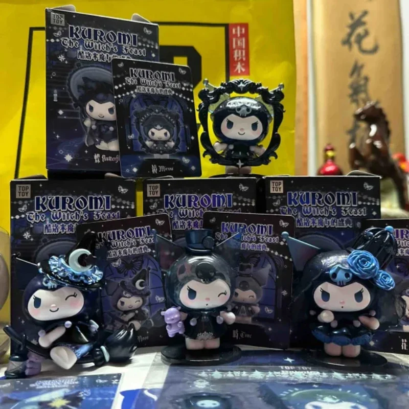 Sanrio Kuromi The Witch's праздничная серия Женская Аниме Фигурка модель сюрприз кавайная