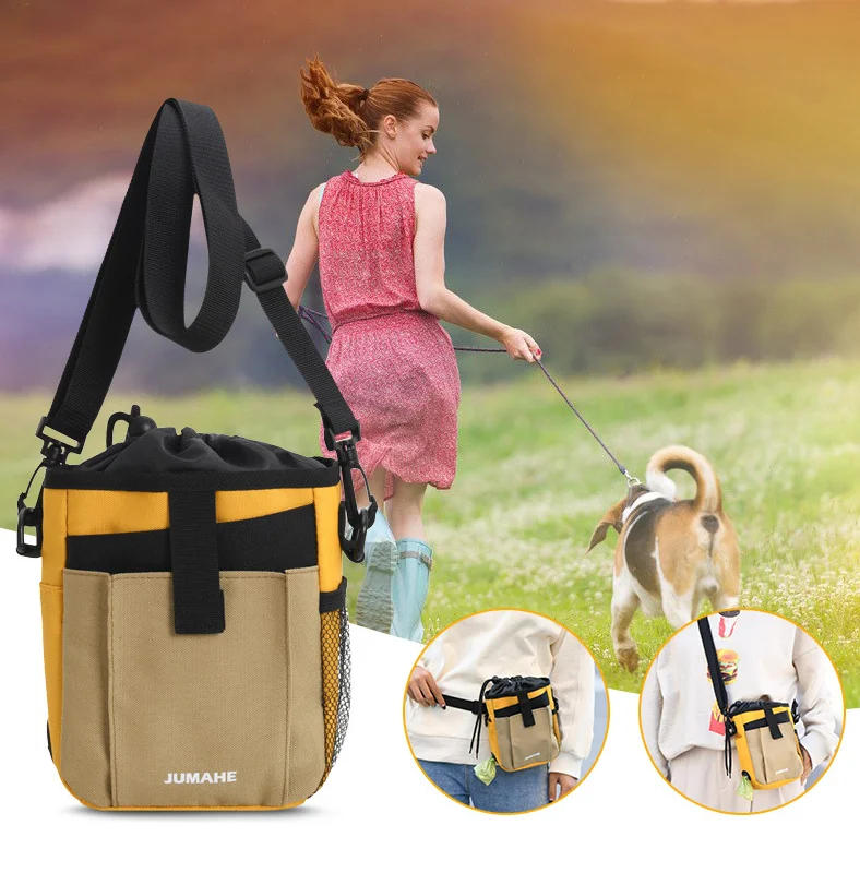 

Сумка с высокой талией, портативный тренировочный контейнер, уличные сумки, еда 2022, вознаграждение за питомцев, качественный мешочек для щенков, еда для собак, лакомство для собак