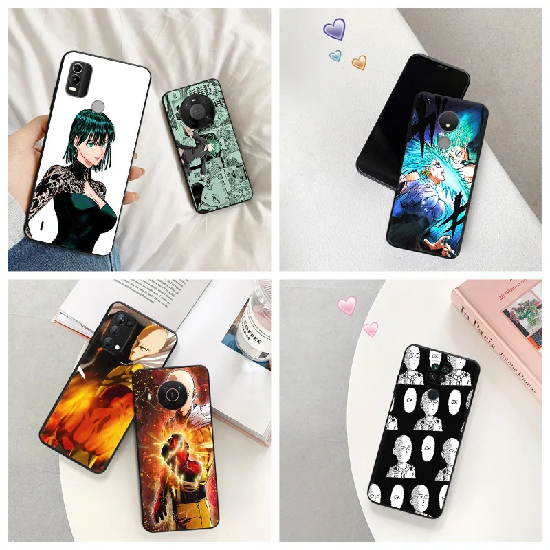 

Anti-Drop Phone Case For Nokia G50 G11 G20 G21 G10 X20 XR20 X10 X100 C20 C21 C30 6.1 8.3 4.2 5.3 5.4 7.2 3.4 One Punch Man Cover