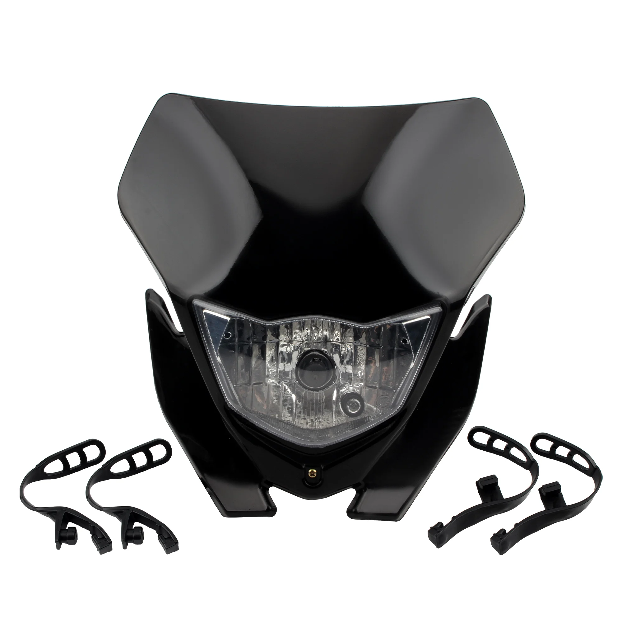 

Для Kawasaki KLX 230 250 150 110R 230R галогенная фара для мотоцикла, фара для мотоцикла, эндуро, мотокросс, модифицированные аксессуары