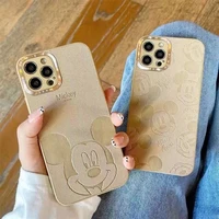 Popular New Disney Mickey Phone Cases For iPhone Pro Max Mini MAX 2022 Silicone all-inclusive