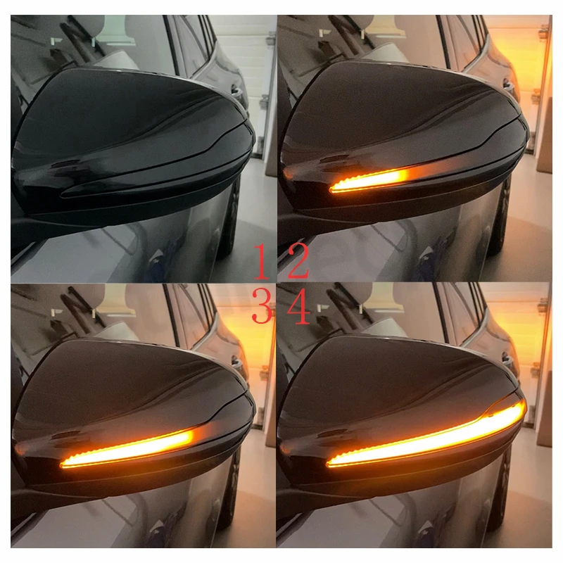 Светодиодный динамический поворотный сигнал для Mercedes Benz W205 W213 W222 Glc Amg