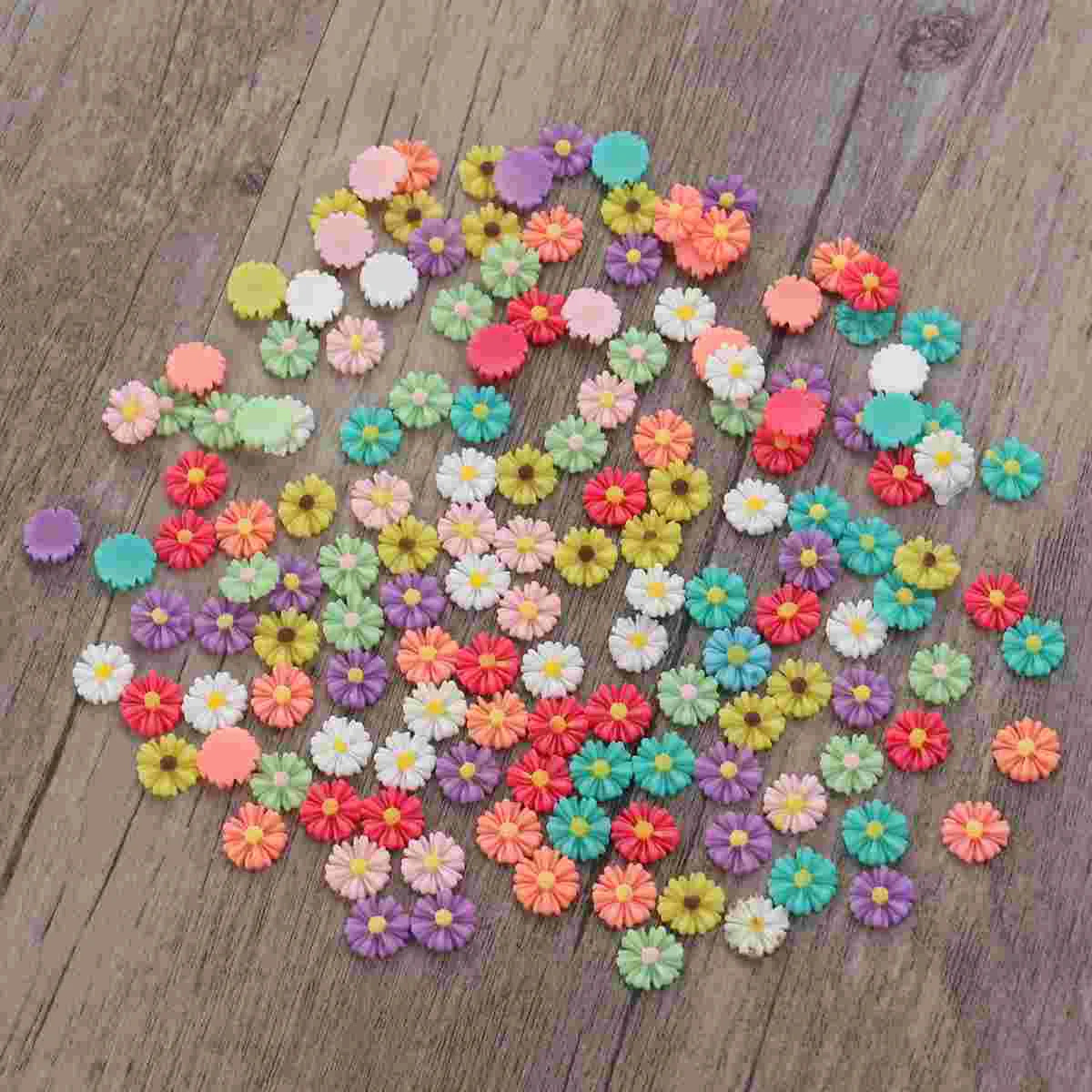 

Resin Cabochons Flower Diy Jewelrypartyplates Flatflatback Decoration Making Kawaii Accessoriesfresh Finding Embellishments
