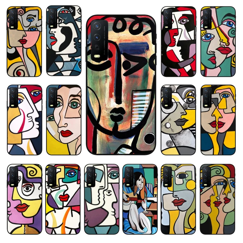 

Picasso Abstract Art Painting Phone Case For VIVO Y31 Y21 Y70 Y21S Y20 Y72 1907 Y12 Y11S Y53S Y33S Y55 Y76 Y51 Y15S Y01