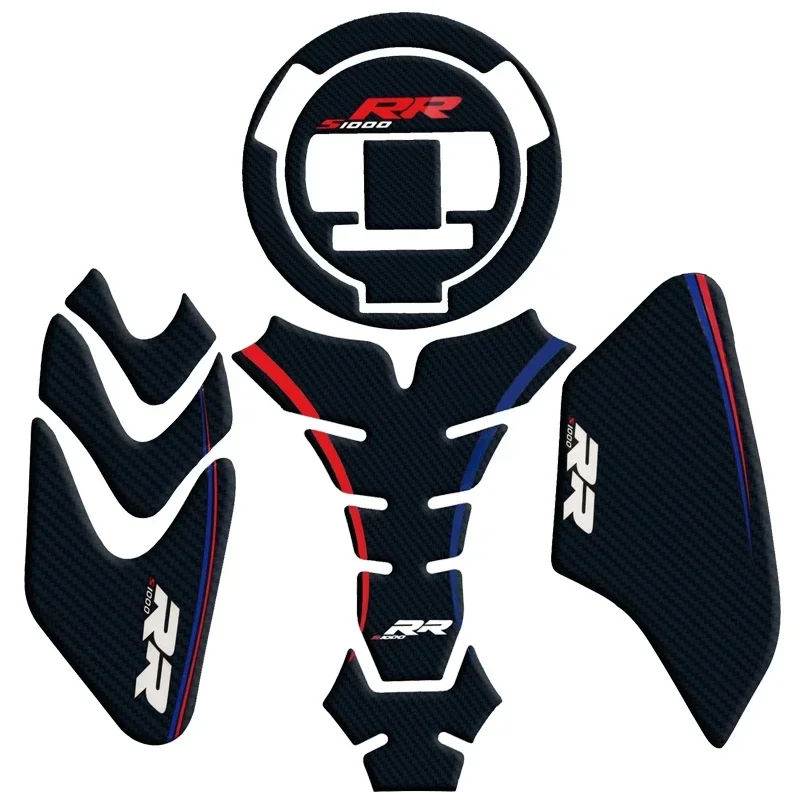 

Наклейка на крышку топливного бака мотоцикла из углеродного волокна, противоскользящая наклейка на клейкой основе для BMW S1000RR S1000 RR HP4, защитная крышка бака