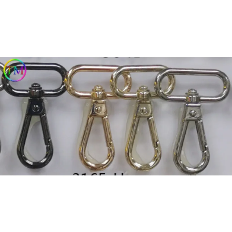 10-50Pcs 12/15/20/25/31mm 4Colors Swivel Metal Buckle Handbag Strap Snap Hook Diy Strap Belt Hook Hardware Accessories