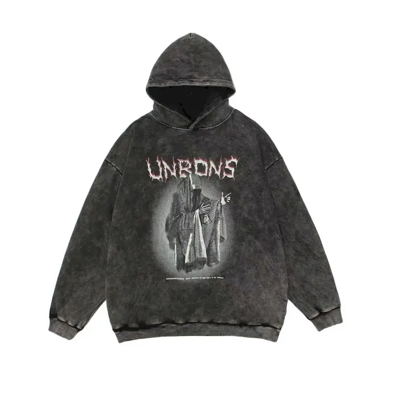 

Мужская хлопковая толстовка в стиле хип-хоп, с принтом