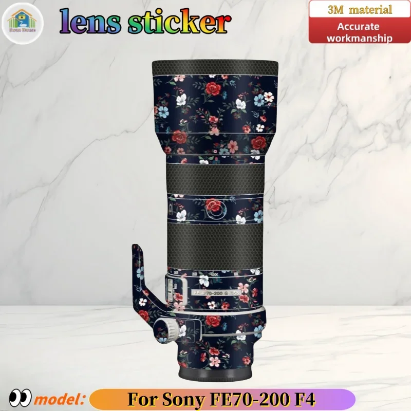 Наклейка на объектив камеры Sony FE70-200F4