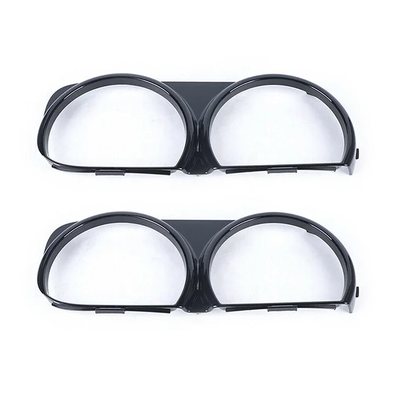 Черная накладка на переднюю фару из АБС-пластика для Dodge Challenger GT 2017 2019 2020