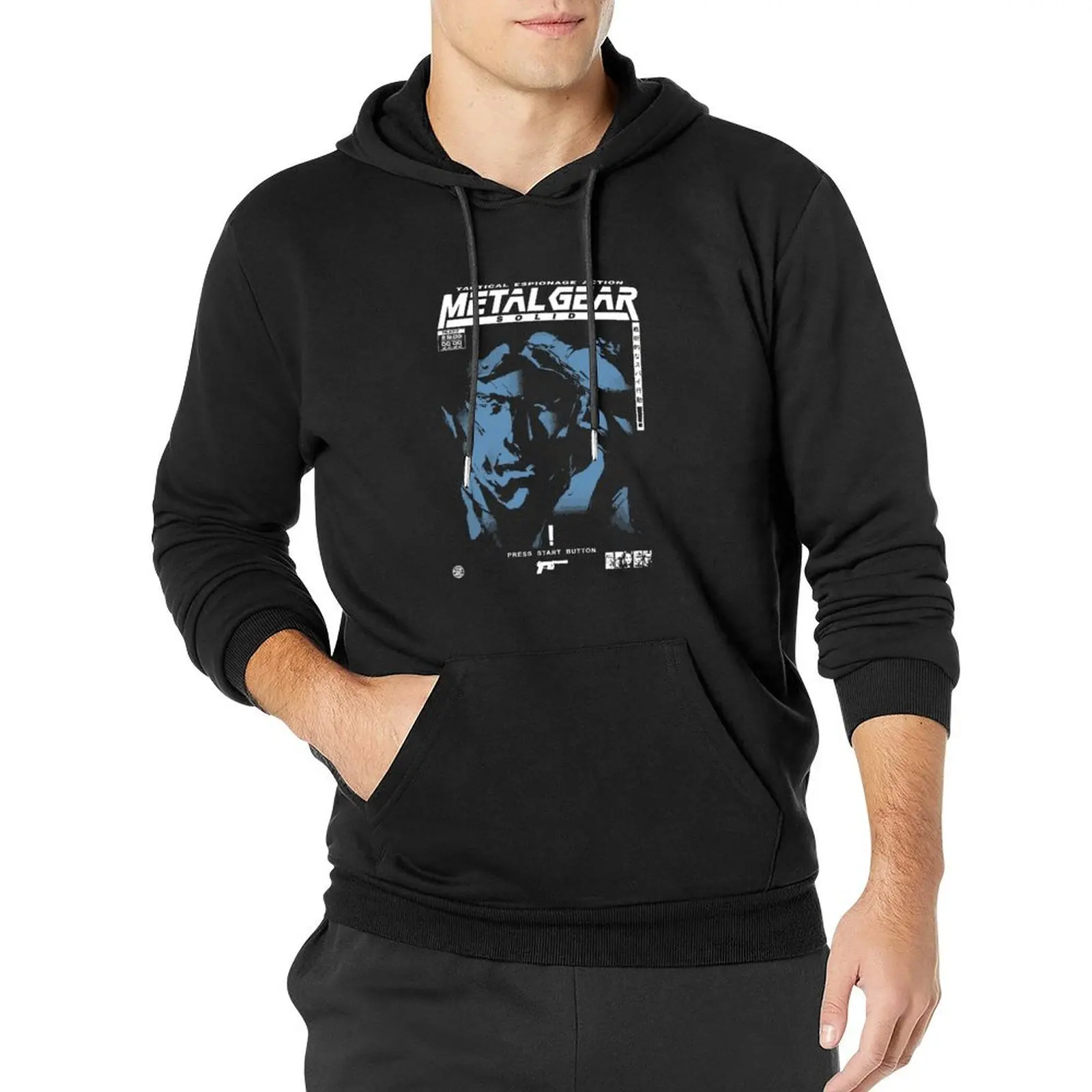 MGS1 - Snake Pullover Hoodie aesthetic clothing men's sweat-shirt set graphic t shirts men hoodie