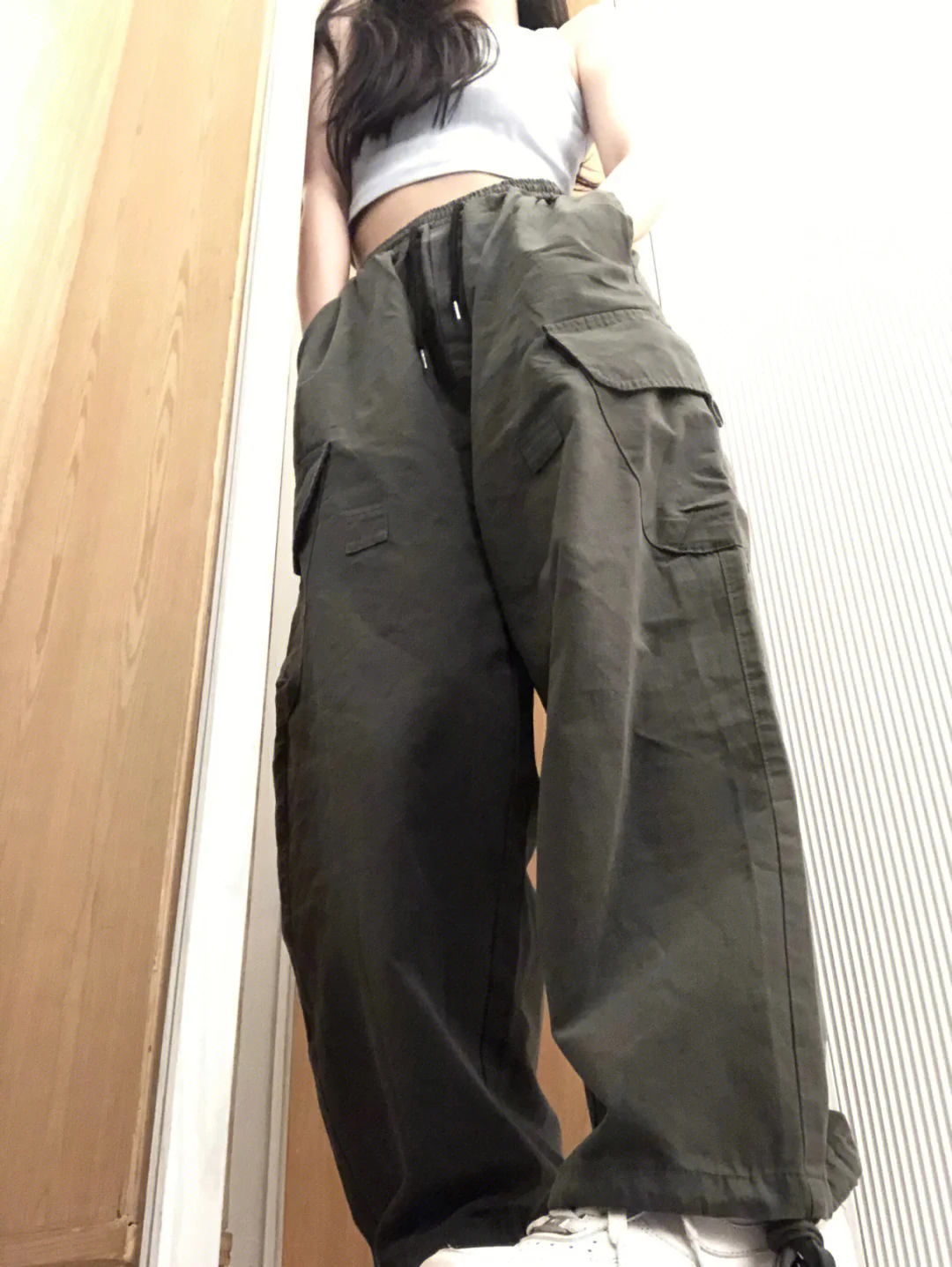 

2023 американские ретро рабочие повседневные брюки, женские весенние универсальные прямые брюки, свободные брюки с высокой талией и тонкими штанинами