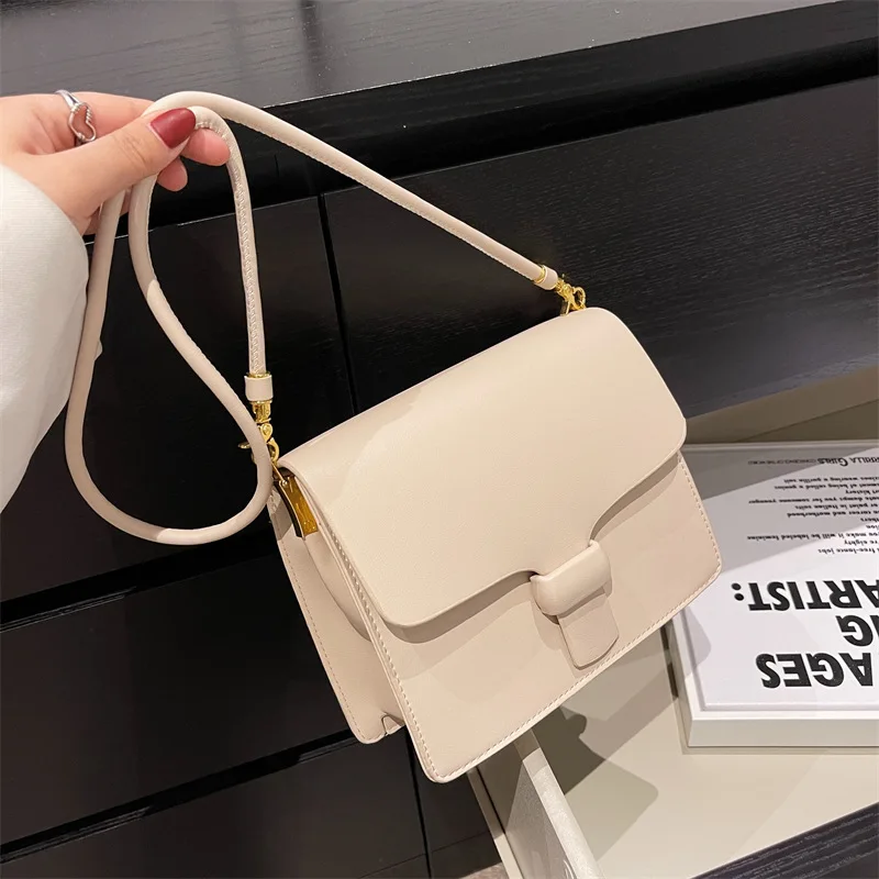 Women Popular Bags 2022 Autumn Winter New Fashion Women Shoulder Messenger Bag Vintage Small Square Bag