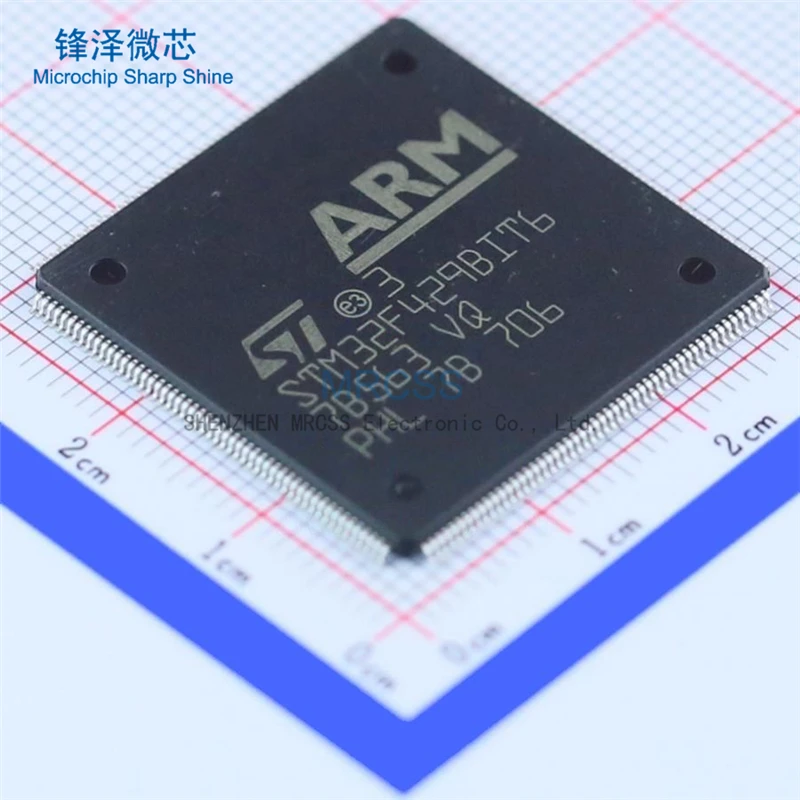 

MCU 32-Bit STM32 ARM Cortex M4 RISC 2MB Flash 208-pin LQFP Tray - Tray STM32F429BIT6