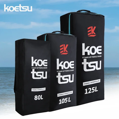 KOETSU 80L/105L/125L Рюкзак для весла большой емкости, надувная сумка для весла, портативная сумка для хранения для серфинга на открытом воздухе