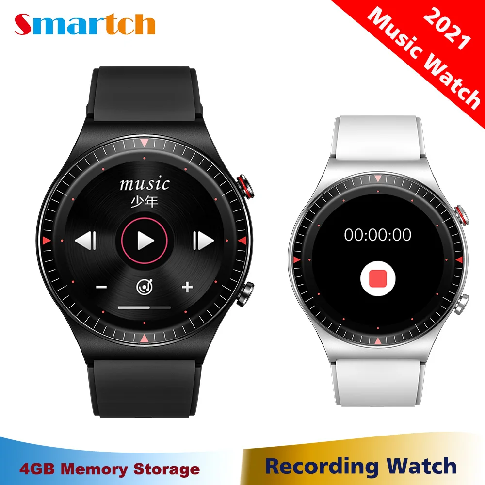 

T7 Bluetooth Answer Call Smart Watch Men Recording Music Play Dial Fitness Tracker IP67 Waterproof 4G ROM Smartwatch For Huawei