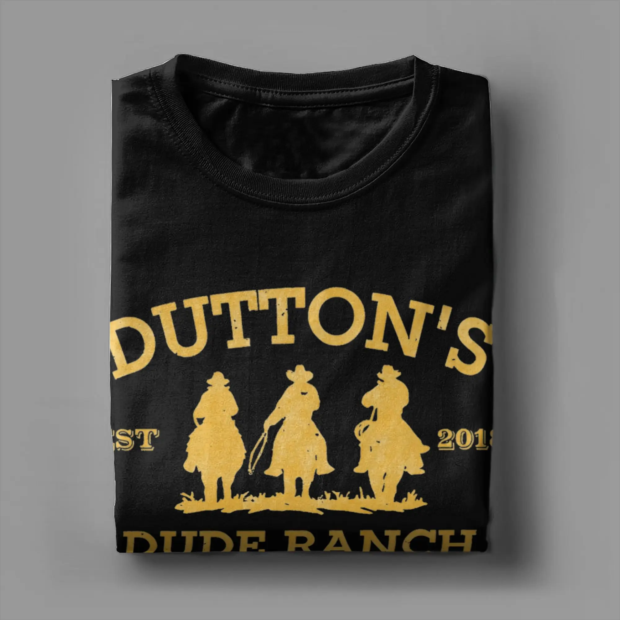 Printed Yellowstone Dutton Ranch Arrows T Shirt For Unisex 2024 TV Show Pure Cotton Tee Short Sleeve Tops