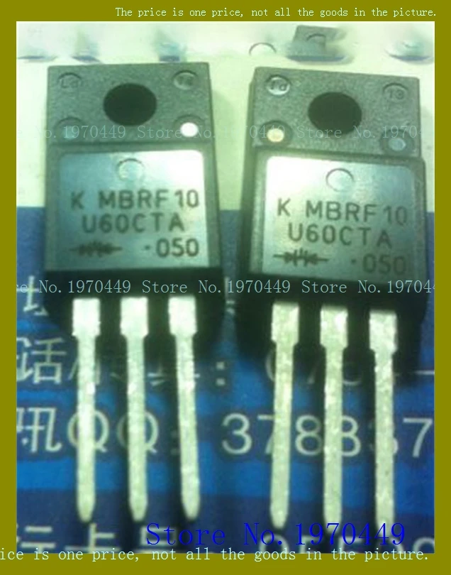 

MBRF10U60CTA TO-220F
