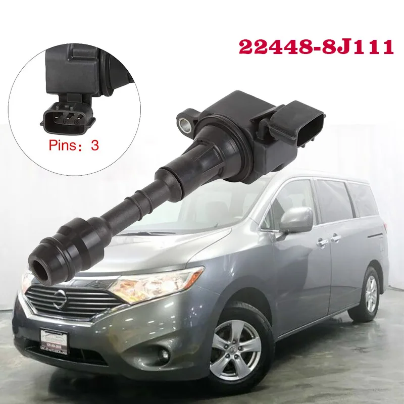 

New 22448-8J111 Ignition Coil For Nissan FRONTIER XTERRA ALTIMA MAXIMA MURANO PATHFINDER QUEST For INFINITI I35 QX4 Renault