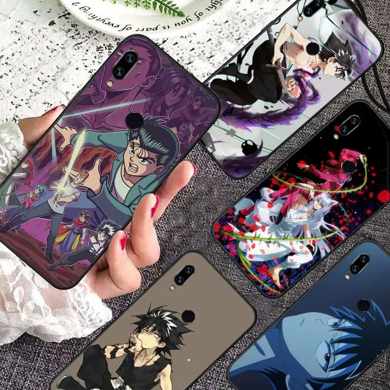 

Yu Yu Yuyu Hakusho anime Phone Case For Xiaomi Redmi note 7 8 9 11 i t s 10 A poco f3 x3 pro lite funda shell coque cover