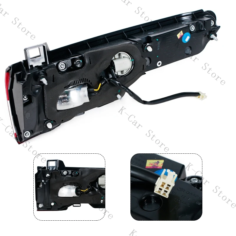 Для Mitsubishi Outlander 2022 2023 светодиодный задний бампер фонарь указатель поворота