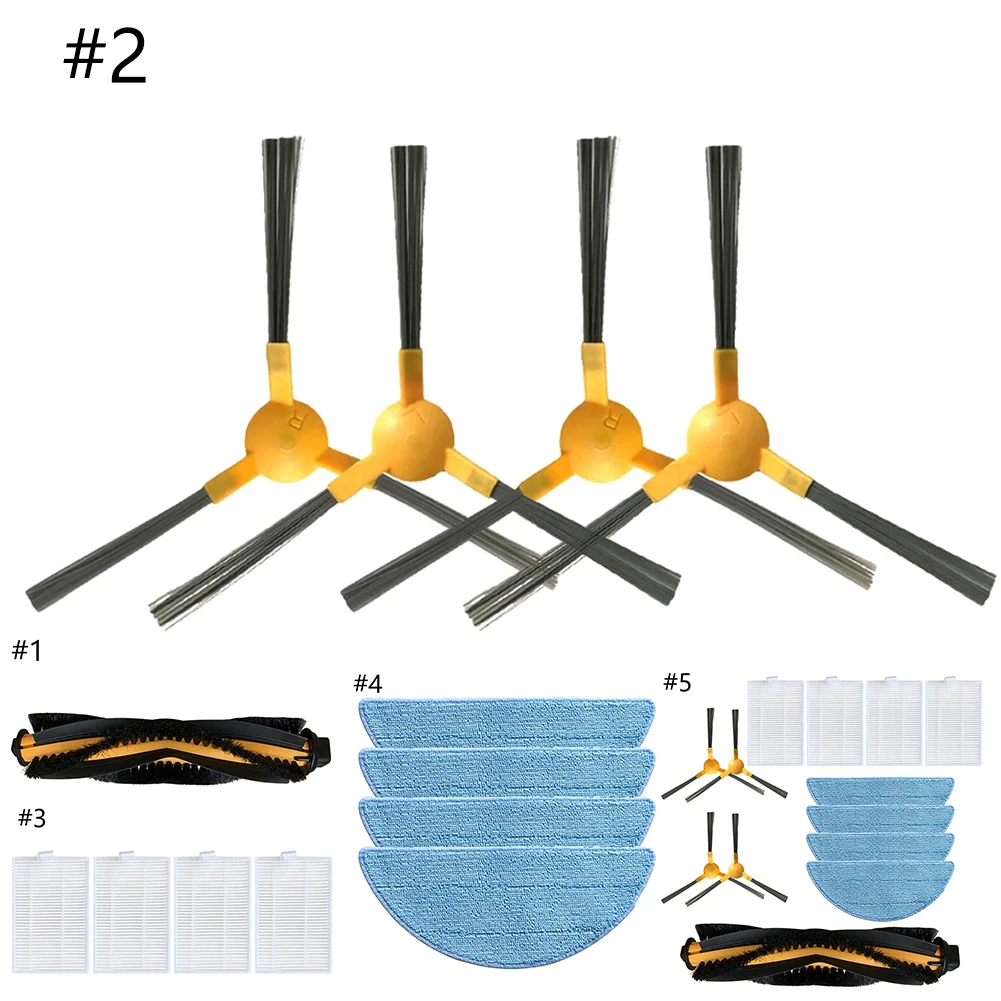 Запасные части для пылесоса тряпки швабры роликовая щетка с фильтром боковые