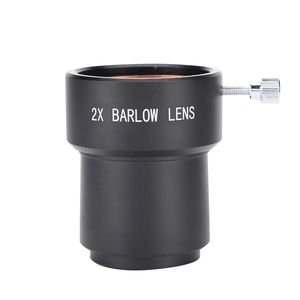 

2 Inch 2X Magnification M42 Thread Barlow Lens for Astronomical Telescope Eyepiece Barlow