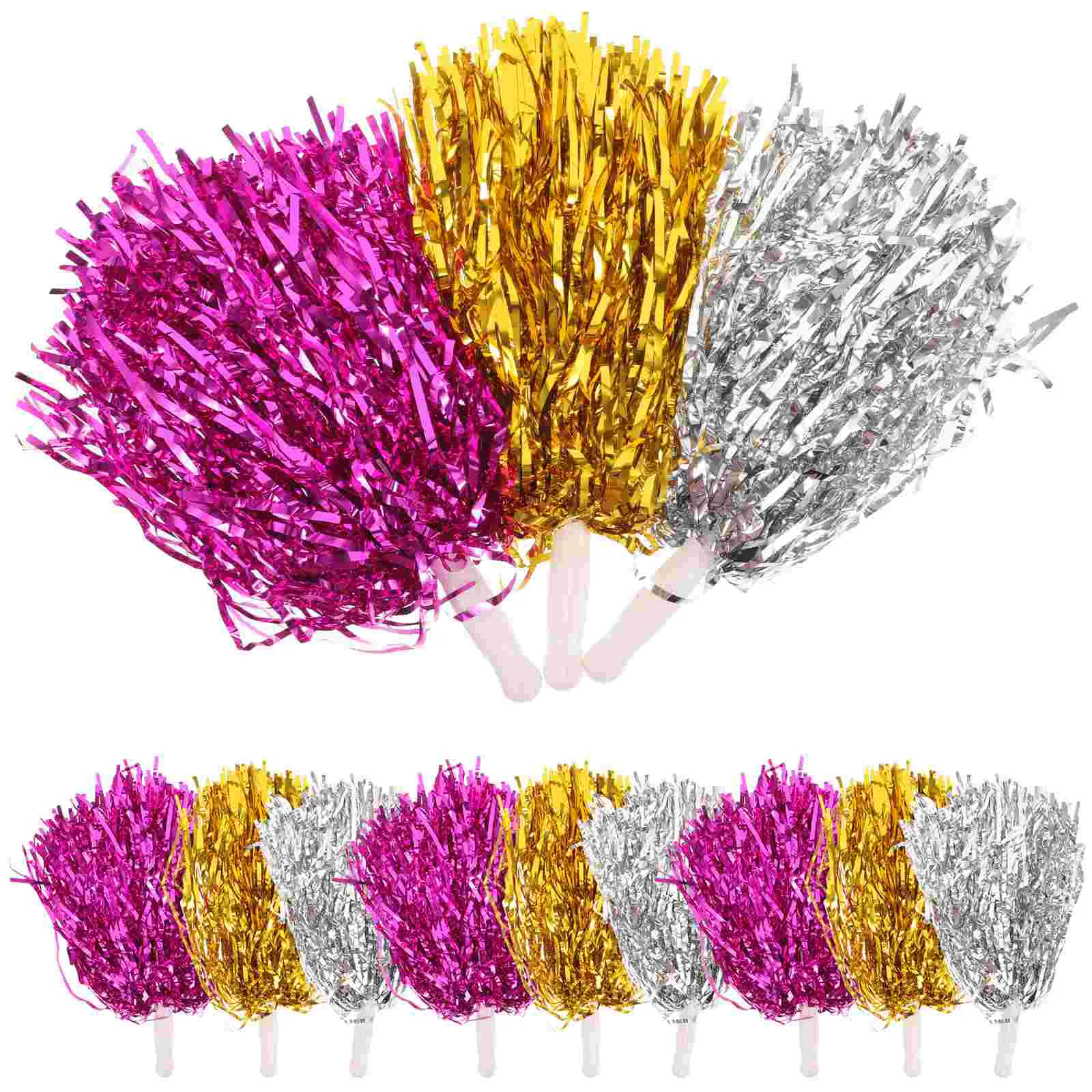 

Cheerleading Hand Flower Pom Poms Performance Prop Cheerleader Accessories Cheering Sports Meeting Balls Ballpit