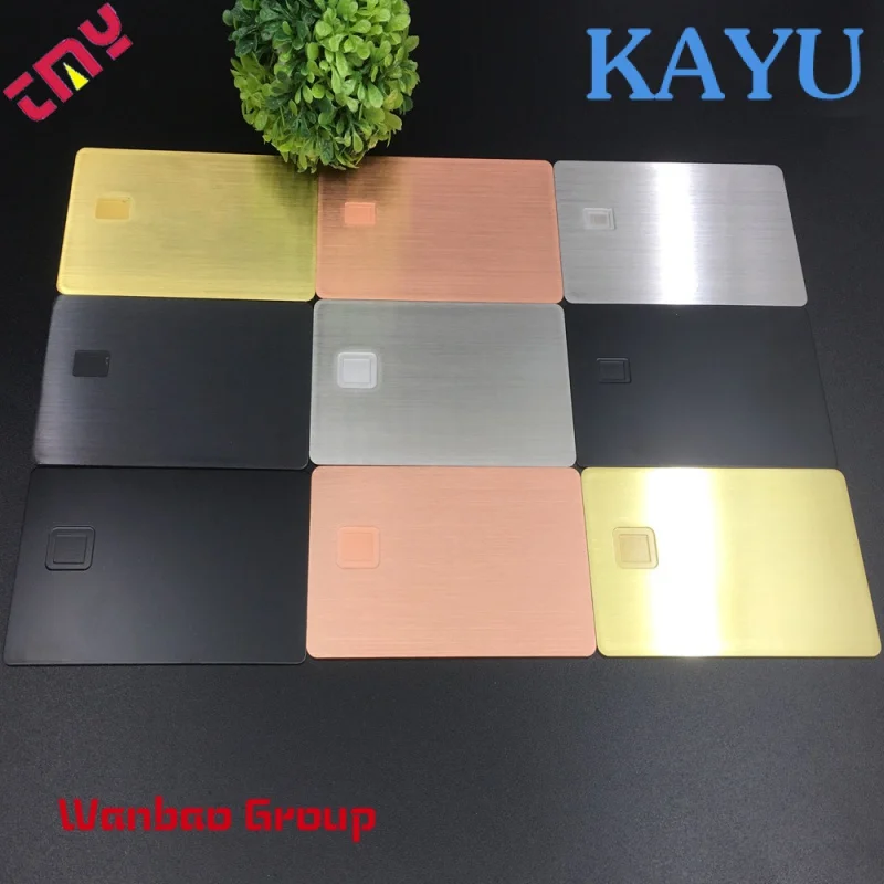 Customized Metal Blank Visa Credit Cards,Blank Vise Debit Card Emv Chip In Stock