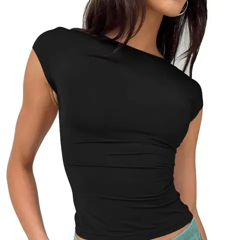 Cute black shirts open backs - купить недорого | AliExpress