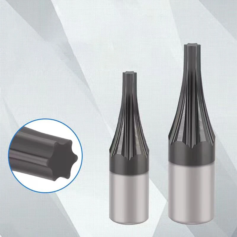 Фото Ротационный протяжной инструмент CT08 Trox, пробивной инструмент Torx T6-T50, шестигранные протяжные резцы Torx для обработки пресс-форм №2
