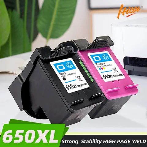 Восстановленный для HP 650 Картридж для струйного принтера для HP DeskJet Ink Advantage 1515, 1015 для hp 650 черный картридж