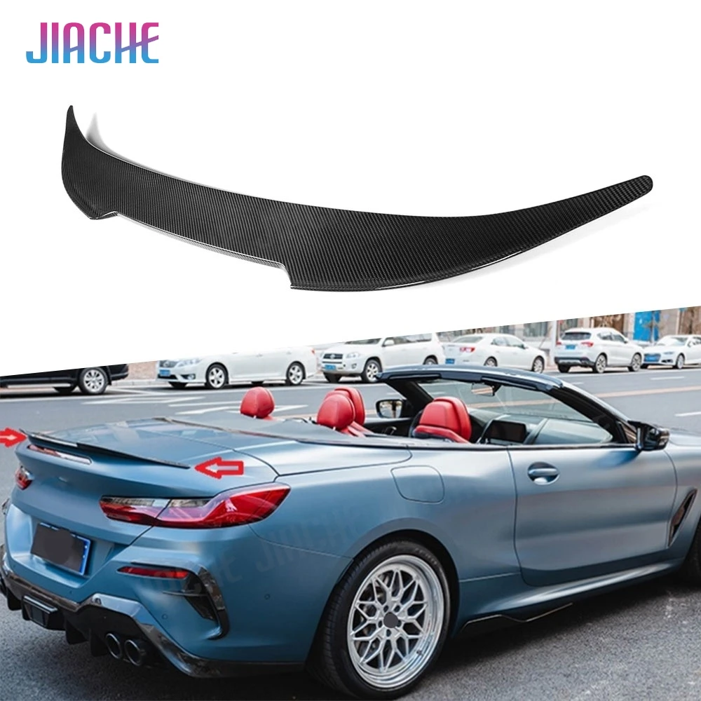 Задний спойлер из сухого углеродного волокна задний на багажник крыло подходит