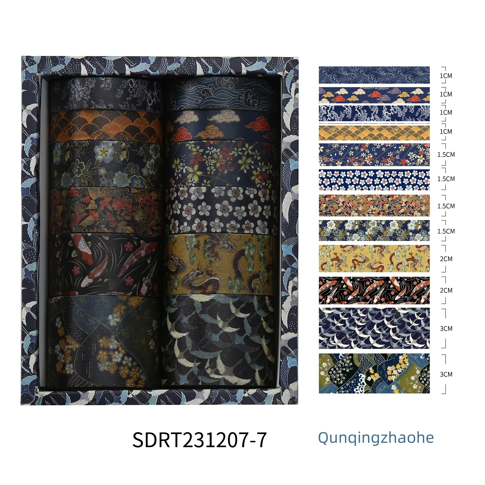 

Набор из 12 лент для декора VALIOSOPA Kyoto