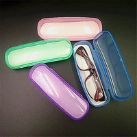 top quality transparant eyeglasses sunglasses eyewear hard case shell reading glasses case eyewear protector
