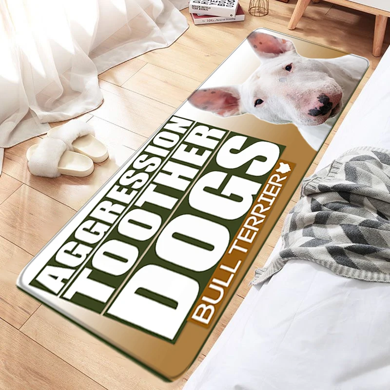 Входной Коврик B-bull Terrier Противоскользящий Напольный Для Прихожей Кухни