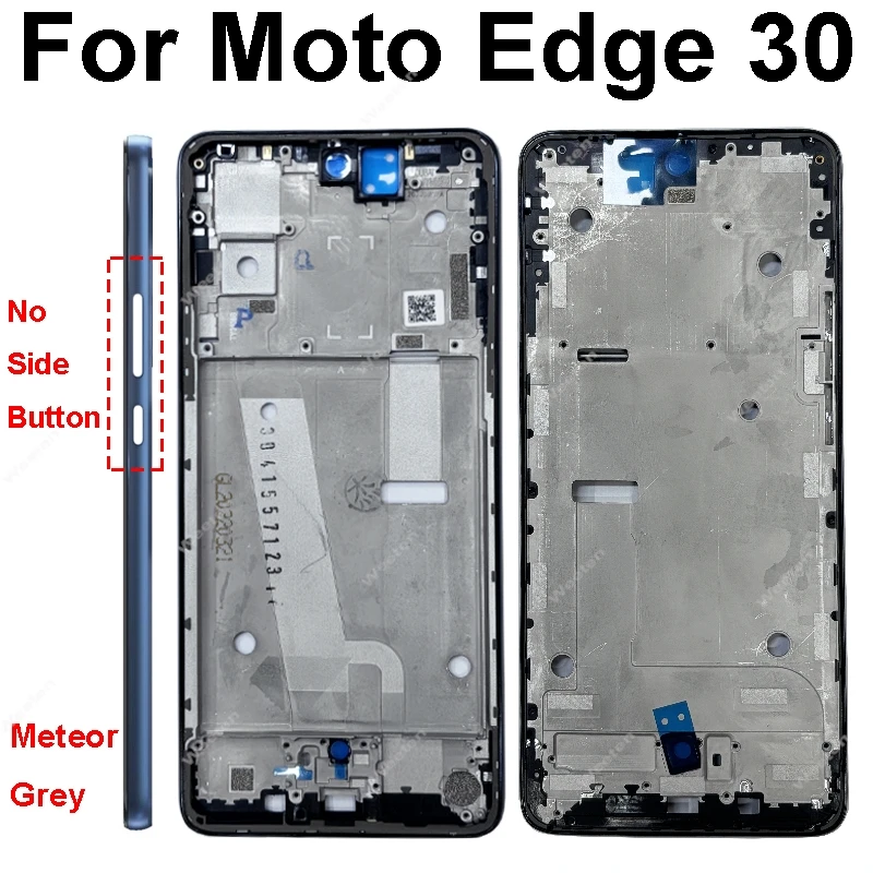 Фото Средняя рамка для Motorola MOTO Edge 30 Neo Edge 30 Pro XT2245-1 XT2201-1, корпус средней рамки ЖК-дисплея, передняя рамка, ремонтные детали №4