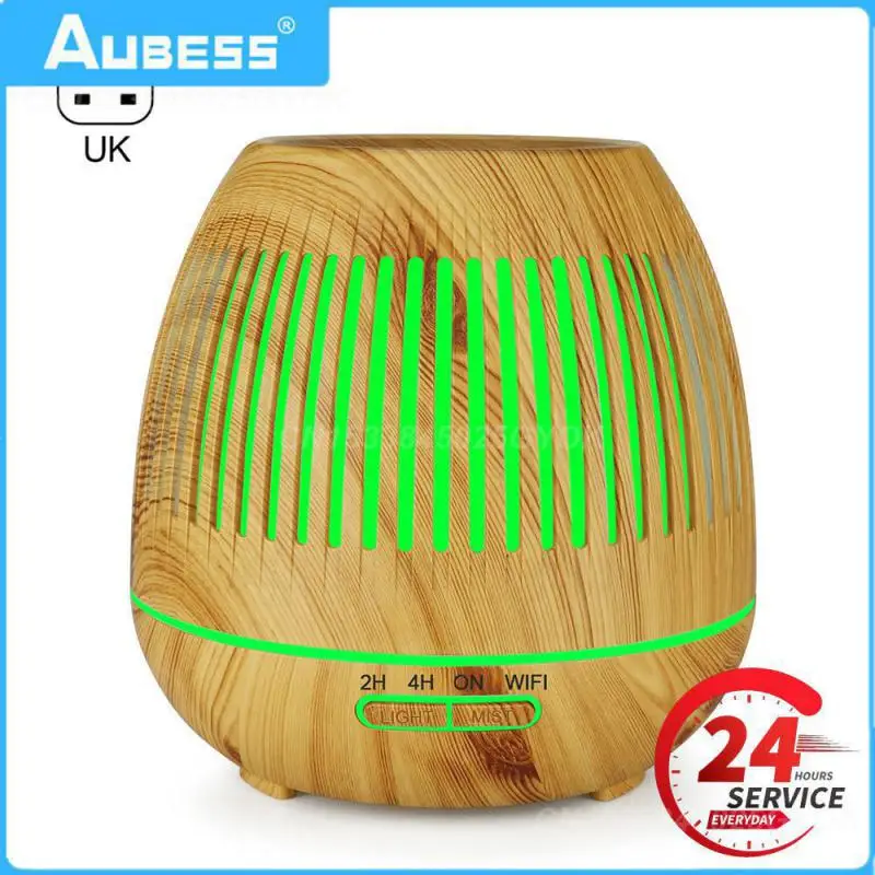 

400ml Ultrasonic Air Diffuser Aromatherapy Oil Humidifier DC24V Tuya APP Smart Home Control Diffuser Air Humidifier Night Light