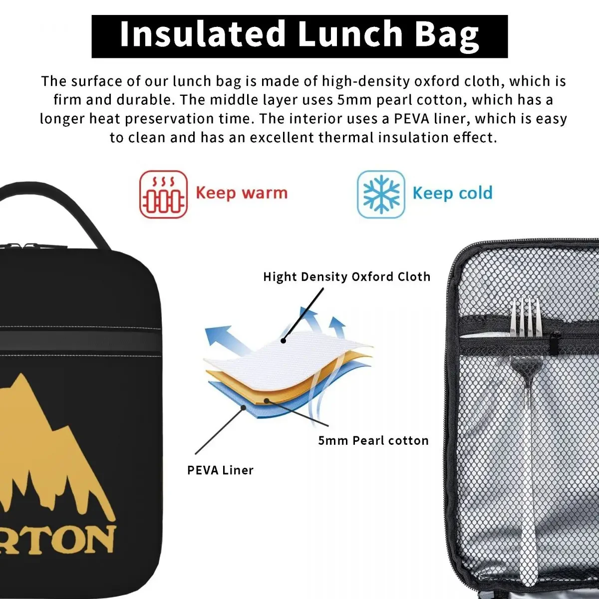 Женская герметичная Термосумка для сноуборда лыжного спорта