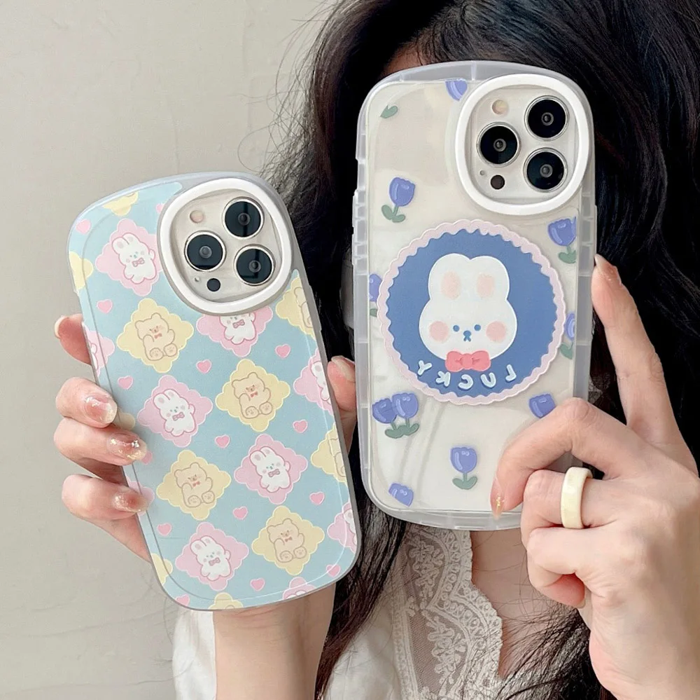 

Cute Cartoon Case For Iphone Case Iphone 11 Cover 12 13 11 Pro Max XR X XS Max 10 Camera Back Cover Protector Coque 11Pro Clear