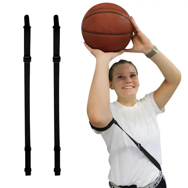 

Straight Shooter Device For Correcting Basketball Position Prevent Flying Elbows Elastic Stretch Accessory For Left Or Right