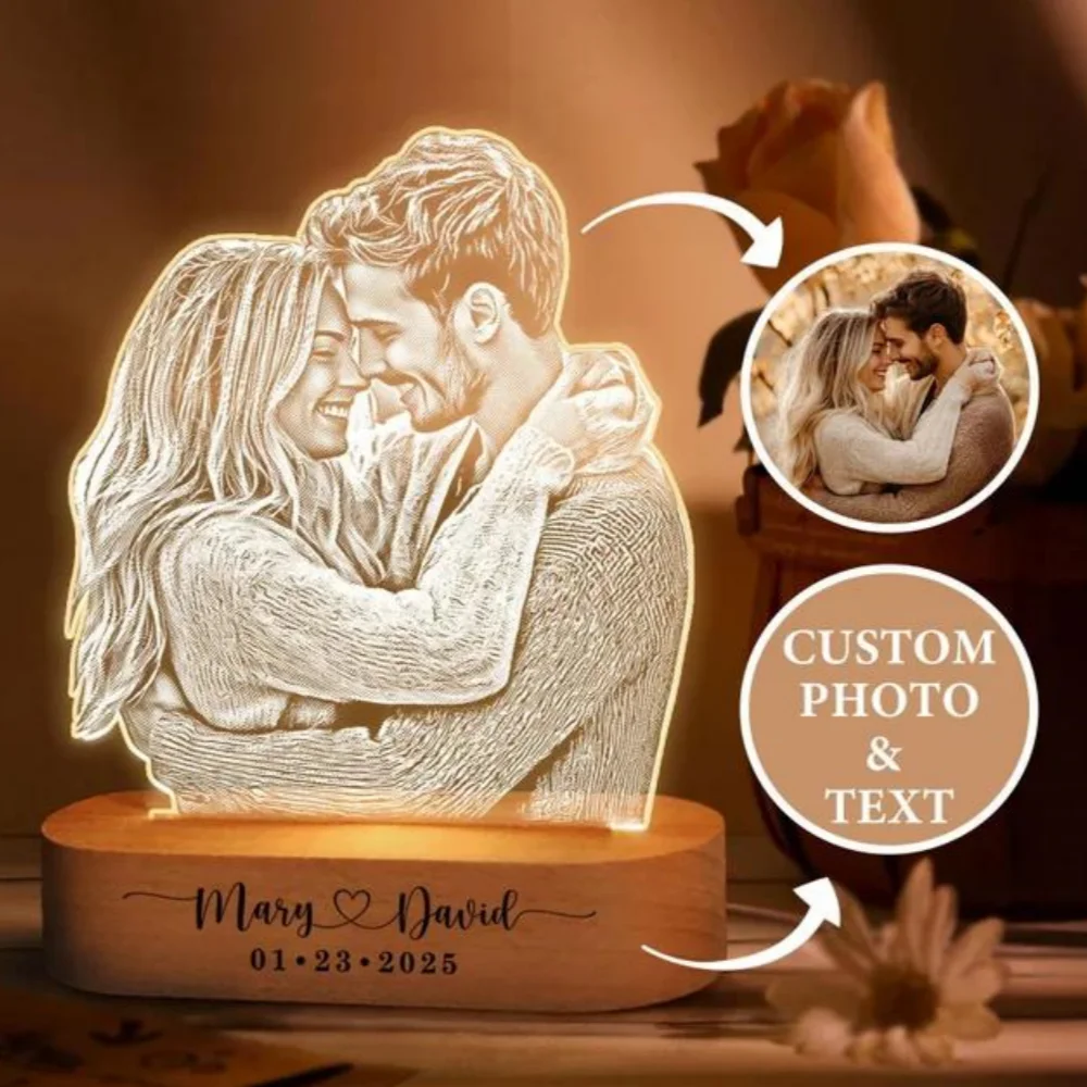 

Персонализированный 3D ночник F-WHALE