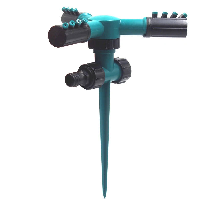 

Garden Lawn Sprinkler 360 Degree Automatic Rotation Series Pin Sprinkler Garden Watering Nozzle For Lawn Irrigation