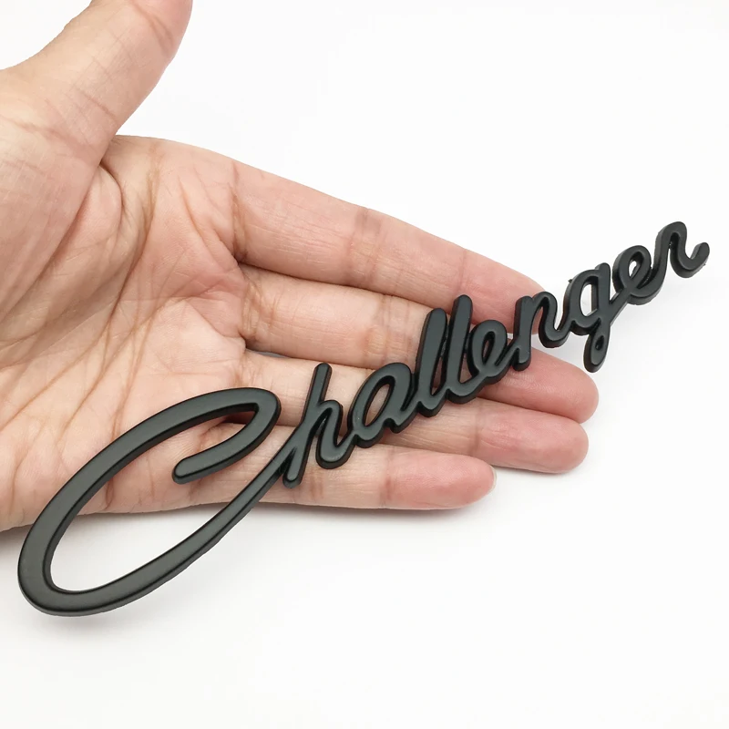 1 шт. автомобильные аксессуары стикер Стайлинг 3D Challenger задний автомобильный