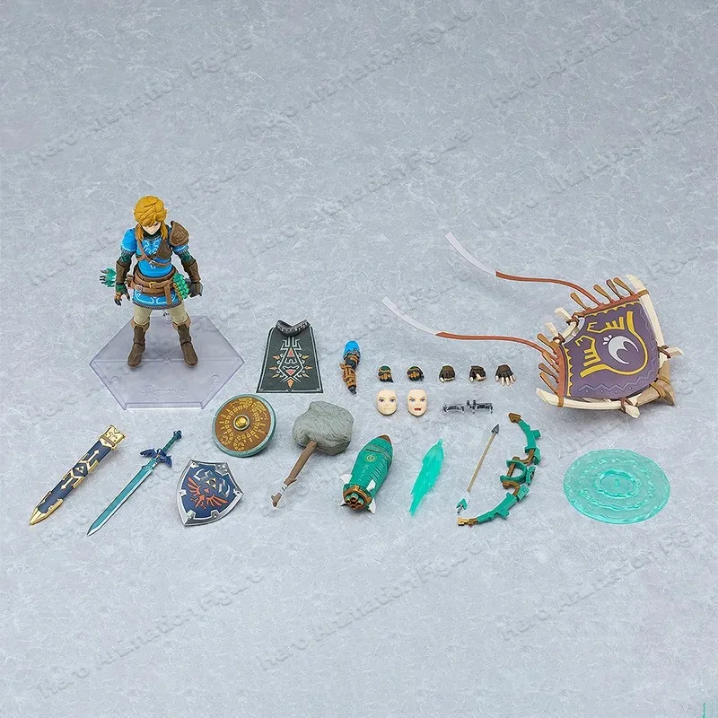 Фото В наличии: Оригинальная фигурка Max Factory Figma 626‑DX Линк из серии Tears of the Kingdom от SakuraStar Store. Фигурка из ПВХ серии DX Edition №3