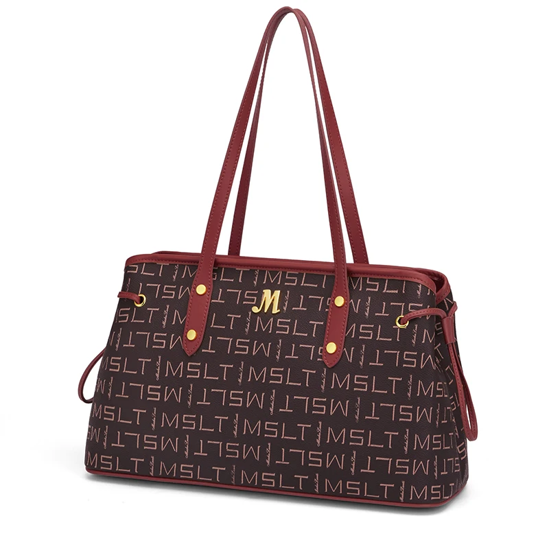 MashaLanti Vintage Women Handbags 2022 Fashion Large Capacity Top Handle Bags Lady Crossbody Shoulder Bags