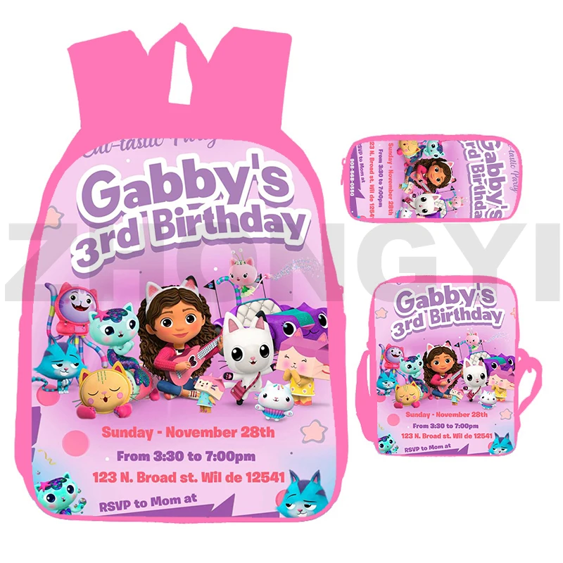 

Рюкзаки для девочек-подростков, 3 шт./компл., 12/16 дюйма