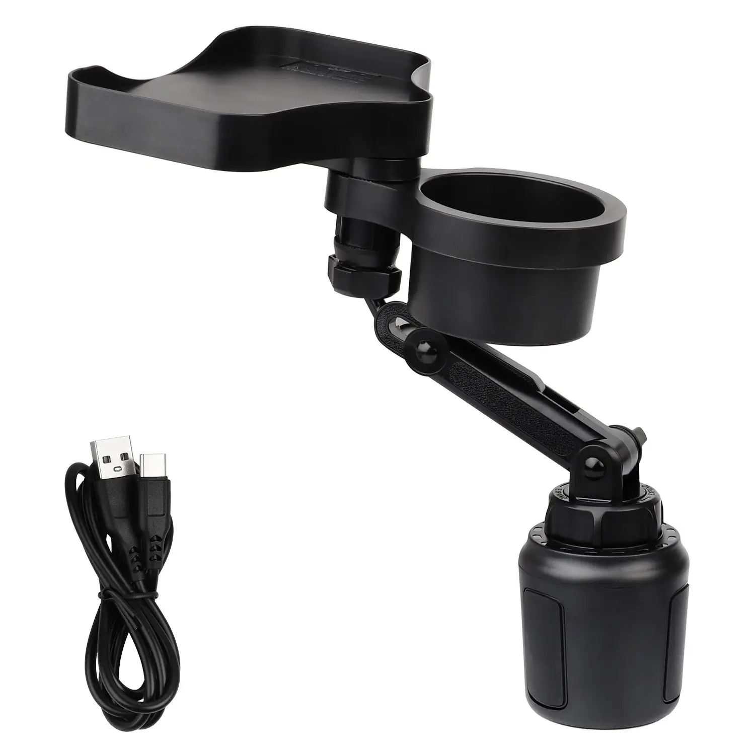 

4 In 1 Cup Holder Expander Adapter with 360 Degree Adjustable Base Car Cup Holder for Car Accessories