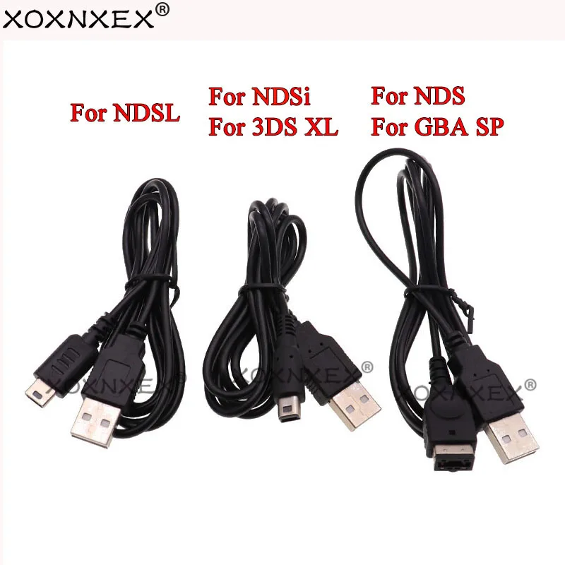 

Зарядное устройство USB для Nintendo DS Lite DSL NDSL for NDSi 3DS New 3DS XL LL NDS GBA SP, 3 шт.